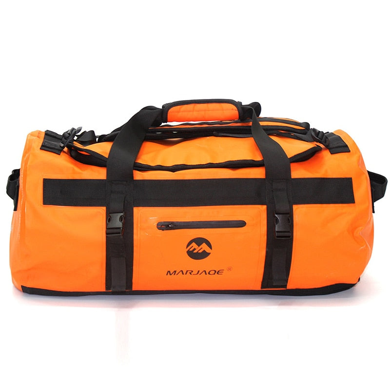 30L-90L Waterproof Kayak Duffel Bag Dry Saddle Luggage Storage Beach Rafting Motorcycle Travel Camping Swimming Bags  XA330Y+