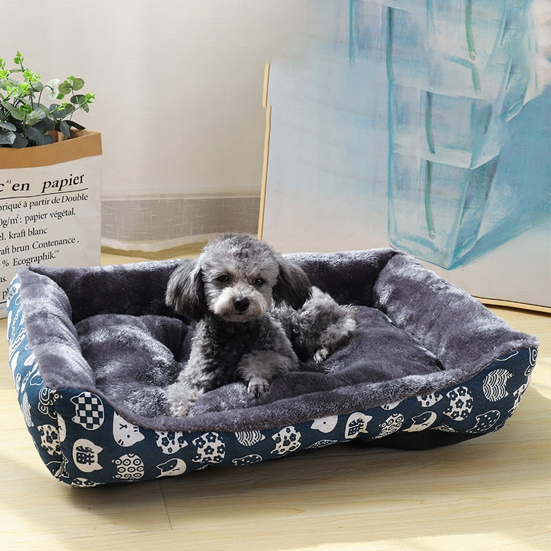Pet Dog Bed Sofa Mats Pet Products Coussin Chien Animals Accessories Dogs Basket Supplies For Large Medium Small House Cat Bed