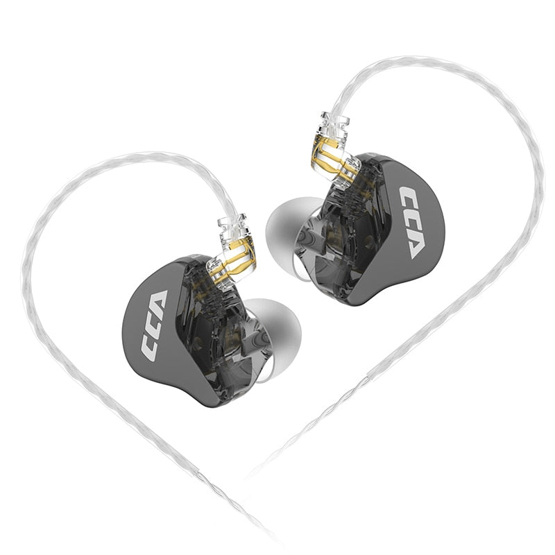 CCA CRA High Frequency Metal Wired Headset In-Ear Music Monitor Headphones Noice Cancelling Sport Earbuds Earphone Gamer