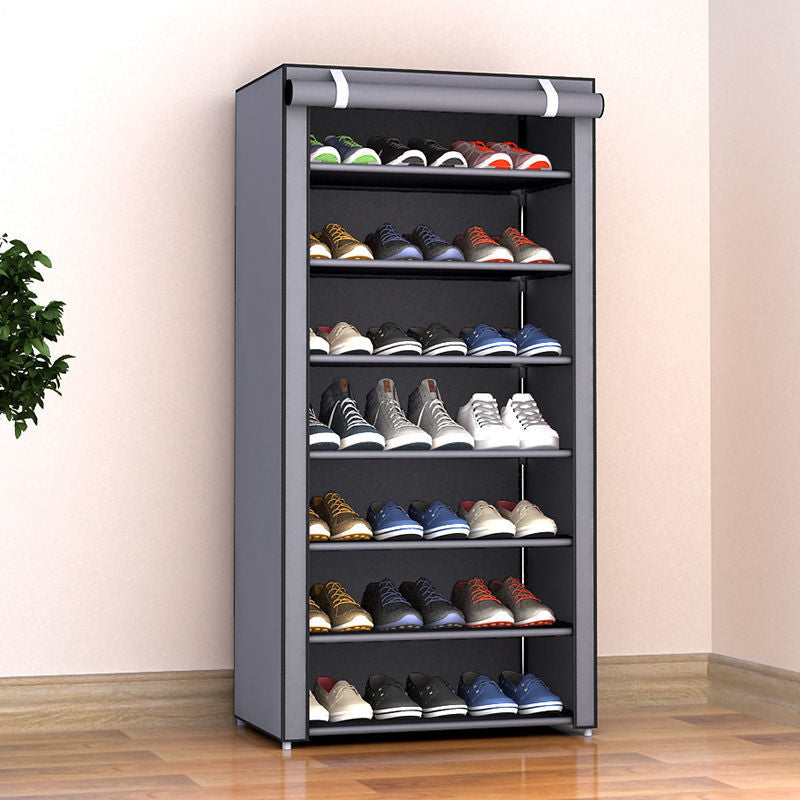 Shoe Rack Simple Multi-Layer Household Assembly Economical Space Saving Dormitory Shoe Rack Cabinet Simple Modern Foyer Cabinet