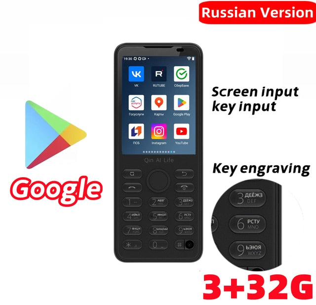 Google Available Global Version Duoqin F21 Pro Android 11 Mini Smart TouchScreen 4G Mobile Phone Free Shipping
