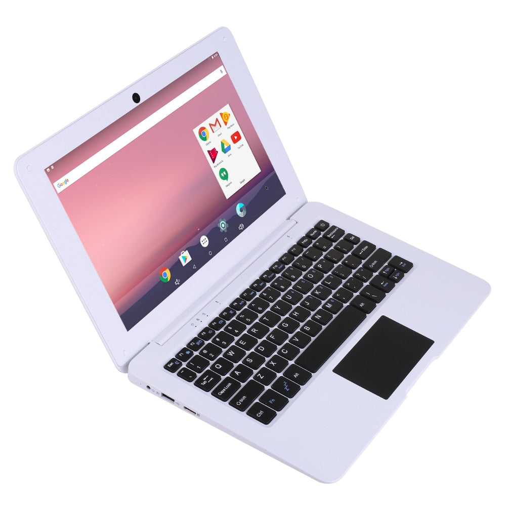 Cheap Student Netbook Laptops  Android 12 10.1 inch  Quad Core 2G RAM 16G 32G SSD Office Computer Small Notebook PC Ultra-Thin