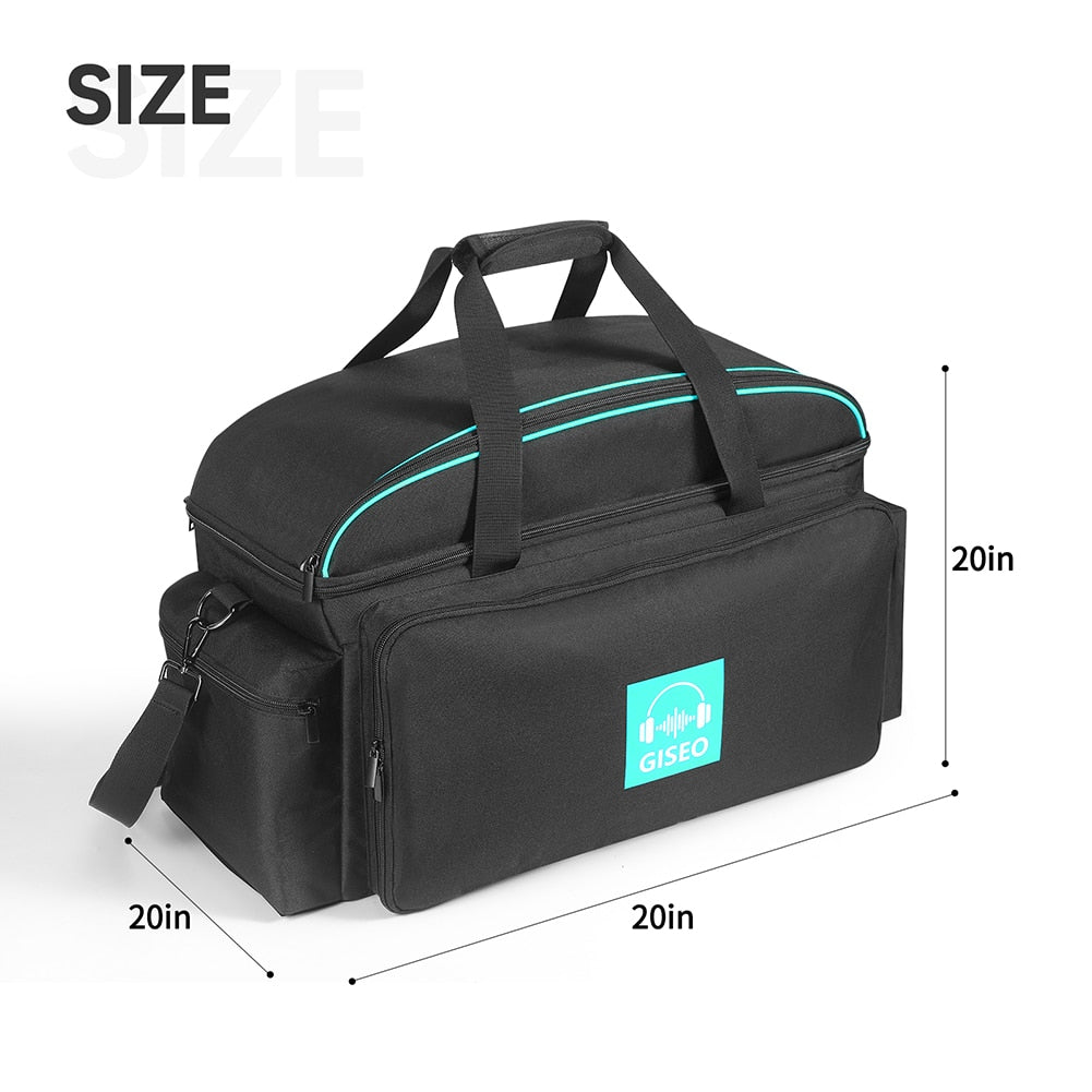 Wire Bag for Laptop DJ Gig Bag Cable File Organizer DJ Gear Musician Travel Digital Electronic Accessories Carring Case Pouch