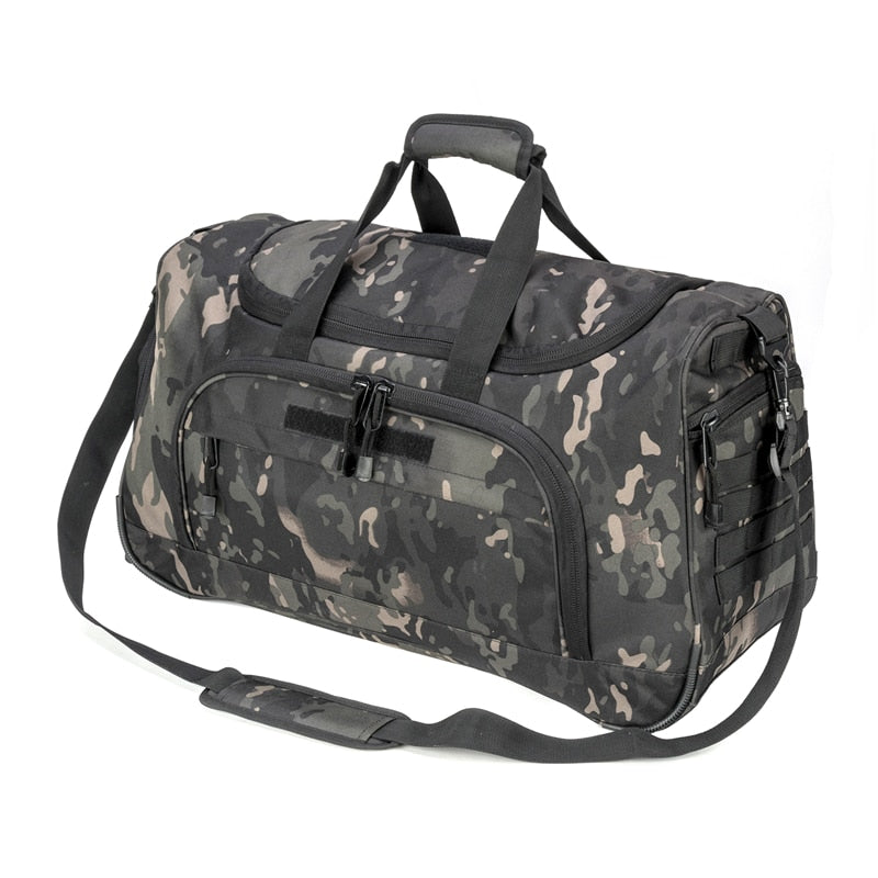 Waterproof Gym Bag Men Sports Travel Bags Military Tactical Duffle Luggage Outdoor FitnessTraining Bag