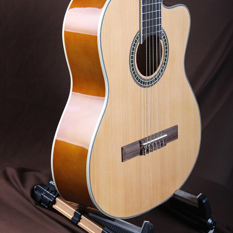 Acoustic Classical Guitar Picea Asperata Nylon String Guitar High Quality Elektro Gitar Electronic Musical Instrument XF125YH