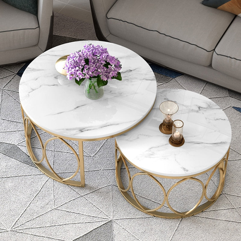 Console Center Table Living Room Bed Side Nordic Desk Round Coffee Table Modern Corner Mesas De Maquiagem Home Furniture XF35XP