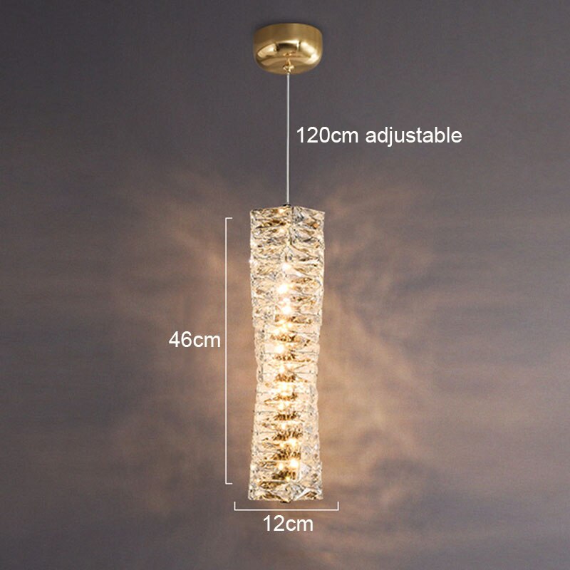 Modern Gold Chrome Luxury Crystal Wall Light Sconce Led Lamp For Living Room Bedroom Tv Background Lights Indoor Home Fixtures