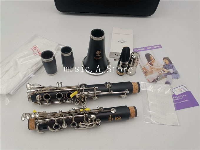 Made in Japan Clarinet 17 Key Falling Tune B /bakelite pipe body material Clarinet Woodwind Instrument