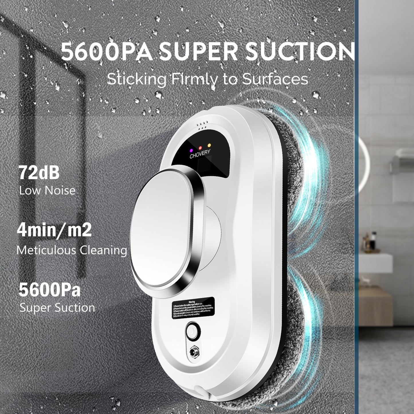 Robot vacuum cleaner window cleaning robot window cleaner electric glass limpiacristales remote control for home appliance