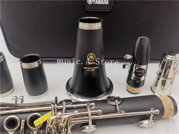 Made in Japan Clarinet 17 Key Falling Tune B /bakelite pipe body material Clarinet Woodwind Instrument