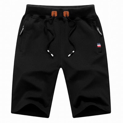 2022 New Men&#39;s Shorts Summer Breeches Cotton Casual Sweat Bermudas Men Black Homme Classic Brand Clothing Beach Shorts Male