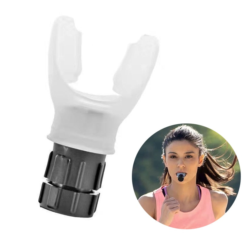 1/2pcs Breathing Trainer Exercise Lung Face Mouthpiece Respirator Fitness Equipment for Household Healthy Care Accessories
