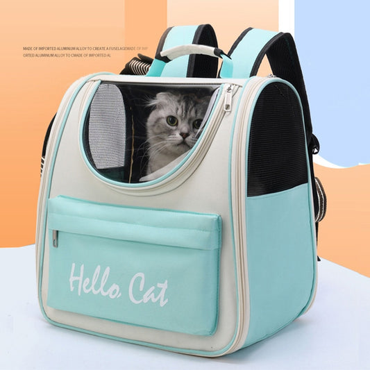 Pet Cat Carrier Bag Breathable Portable Cat Backpack Outdoor Travel Transparent Bag For Cats Small Dogs Carrying Pet Supplies