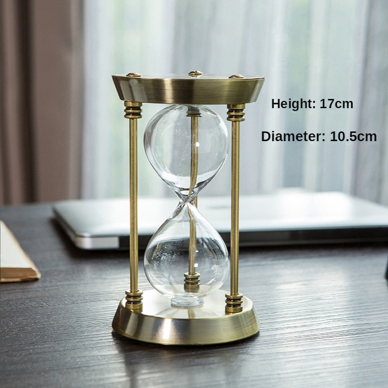 Homemade Hourglass Empty Bottle Timer Birthday Gift Creative Decoration Home DIY Hourglass That Can Be Filled with Sand No Sand