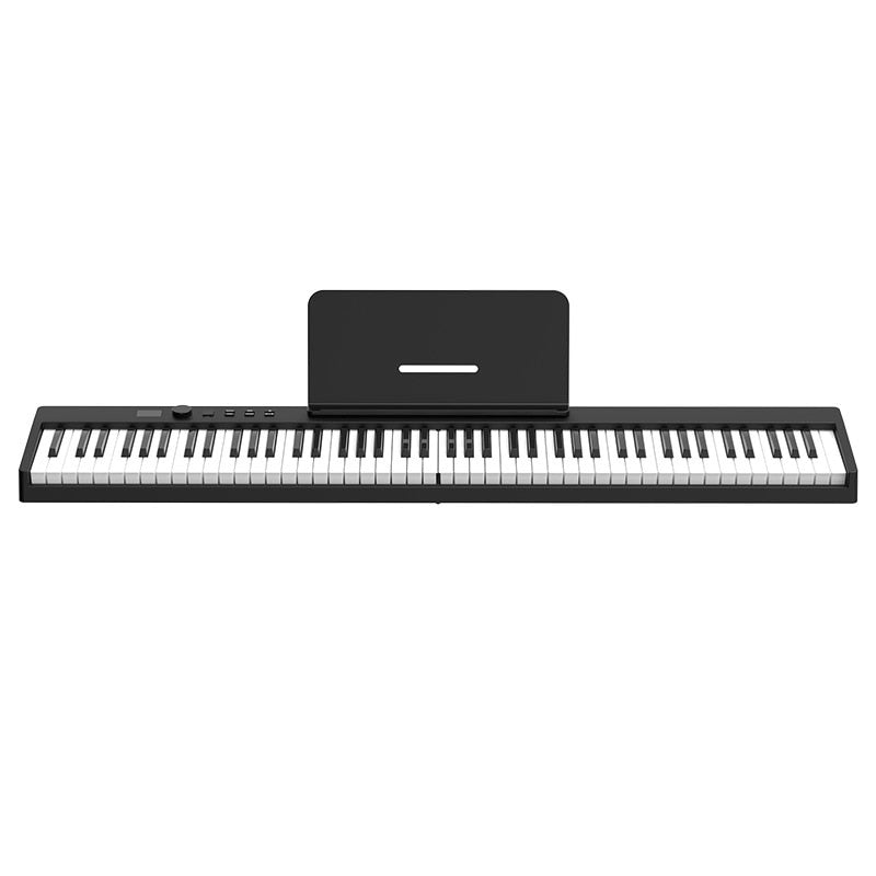 88Keys Foldable Electronic Piano Multifunctional Portable Digital Piano 128 Rhymes for Student Musical Instrument