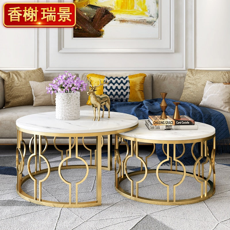 Console Center Table Living Room Bed Side Nordic Desk Round Coffee Table Modern Corner Mesas De Maquiagem Home Furniture XF35XP