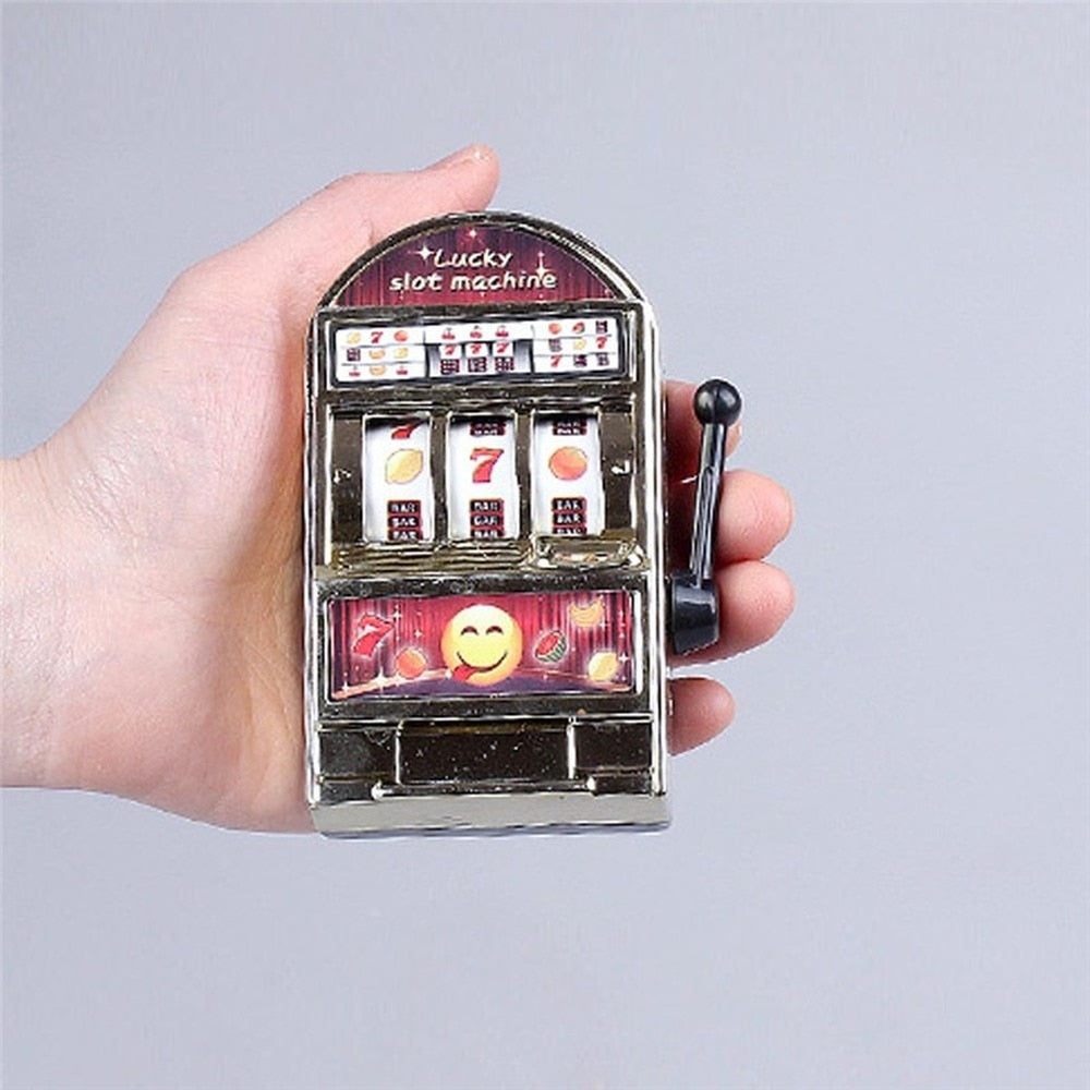 Lucky Jackpot Mini Slot Machine Antistress Toys антистресс игрушки для детей Games for Children игры для мальчика Funny Gifts