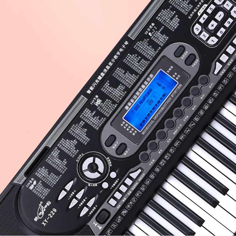 Professional Controller Piano Digital Flexible Electronic Children Piano Tuning Learning Synthesizer Sintetizador Music Center
