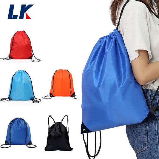 Waterproof Sport Gym Bag Drawstring Sack Sport Fitness Travel Outdoor Backpack Shopping Bags Swimming Basketball Yoga Bags