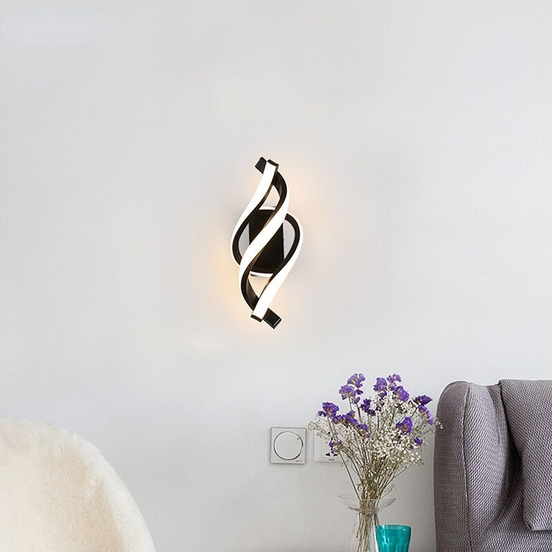 Modern Wall Lamps For Rotation Living Room Lights Bedroom bedside Aisle Corridor Foyer Hall Spin Indoor Lighting Home fixtures