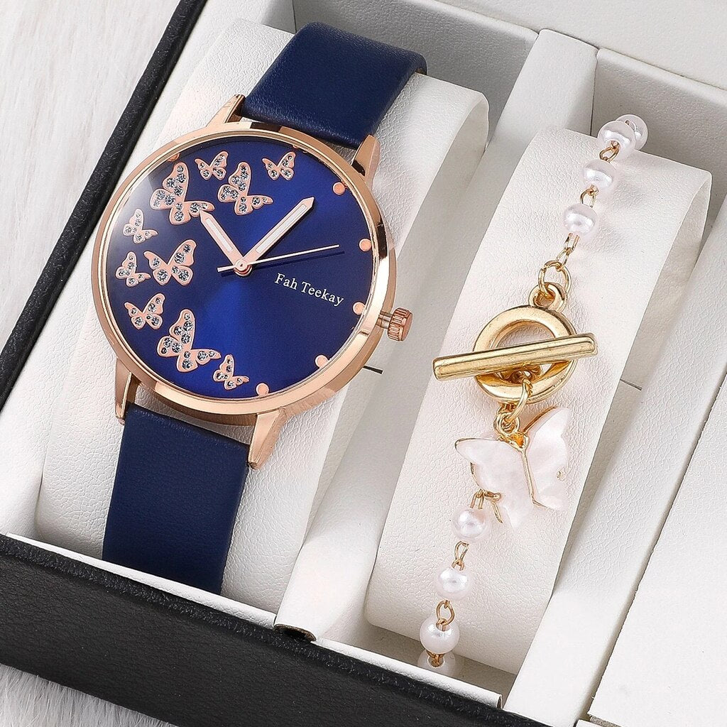 2022 New Watch Women Fashion Casual Leather Belt Watches Simple Ladies Round Dial Quartz Wristwatches Dress Clock Reloj Mujer