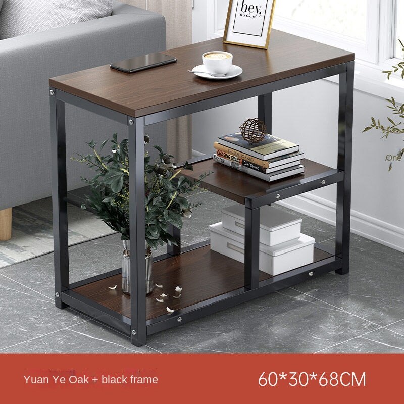 UNIONVILL Nordic Simple Furniture Living Room Square Coffee Side Tables Rack Narrow Sofa Side Cabinet Several Corner Tea Stand