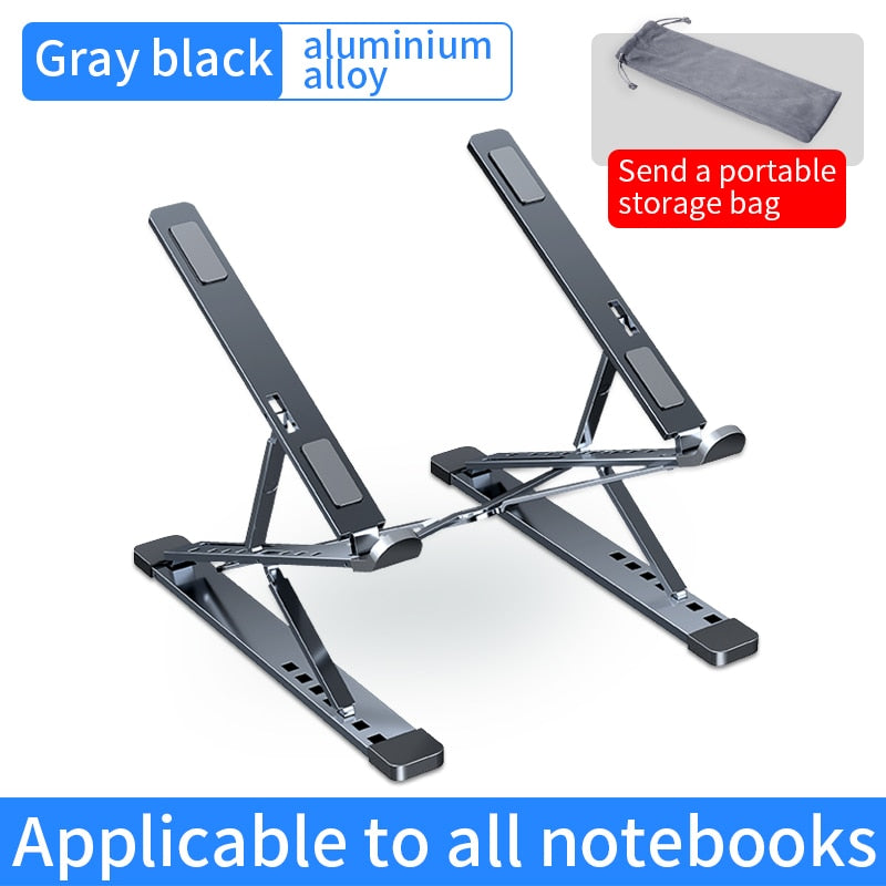 LS N8 Laptop Stand Aluminum for Macbook Adjustable Portable More Stabe Laptop Stand Cooling Stand Foldable Notebook Holder