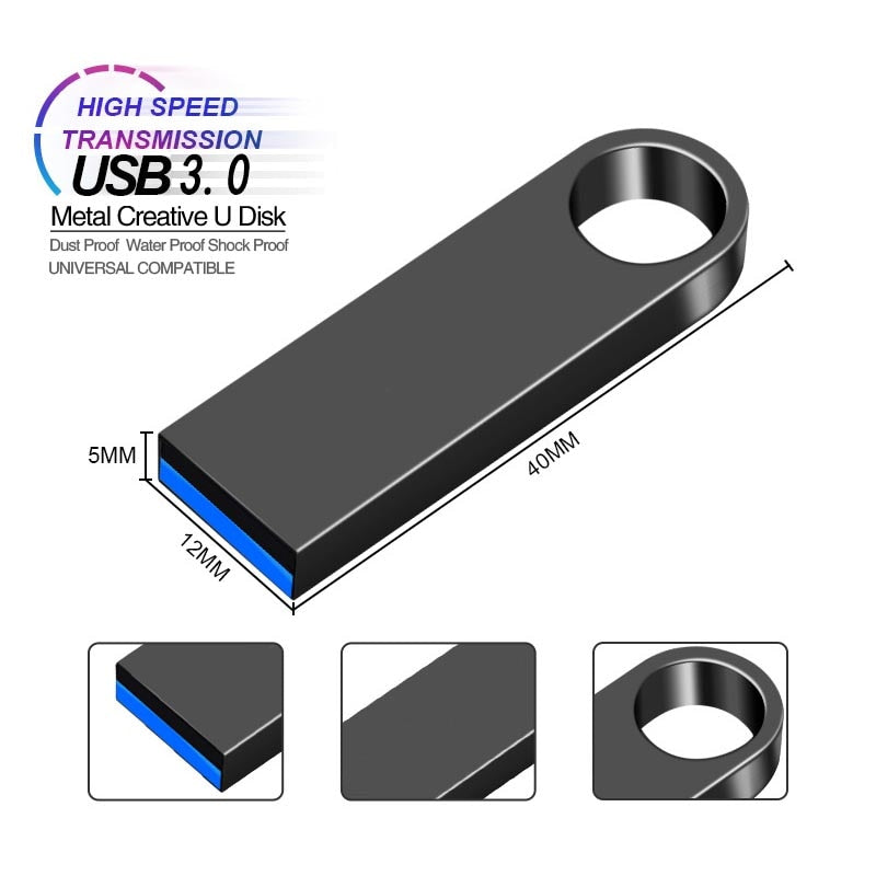 3.0  USB Flash Drive Pen Drive 128GB 64GB 32GB 16GB 8GB USB Stick 64GB 128GB Pendrive Flash Drive For Android Micro/PC/Car/TV