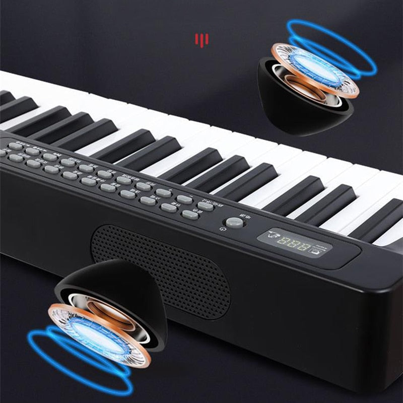 Midi Electric Piano Keyboard 88 Keys Children Bluetooth Adults Piano Portable Smart Charge Teclado Controlador Music Instruments