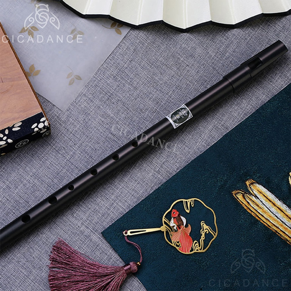 Irish Whistle Flute C/D Key 6 Holes Flute Instrument Aluminum Alloy Professional Beginner with  Accessories Christmas Gifts