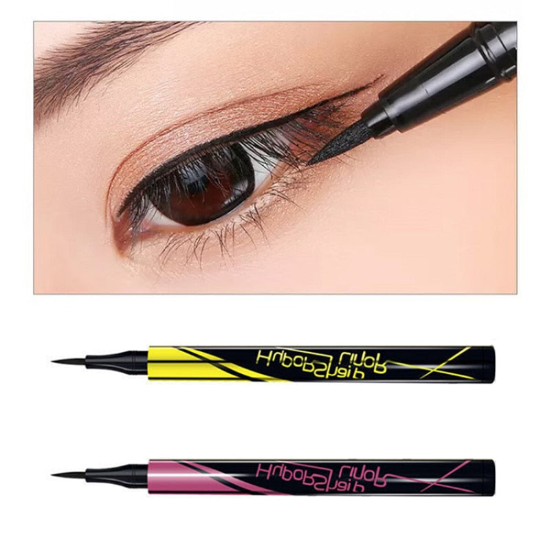 2 Colors Liquid Eyeliner Eye Make Up Waterproof Long Lasting Eye Liner Easy To Wear Not Blooming Women Makeup Cosmetics Tools