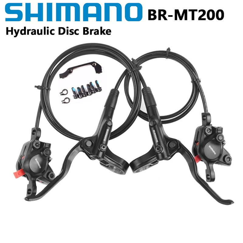 Shimano MT200 Brake BL BR MTB E-bike Hydraulic Disc Brake Bicycle Electric Bike Brake Left Front Right Rear Brake