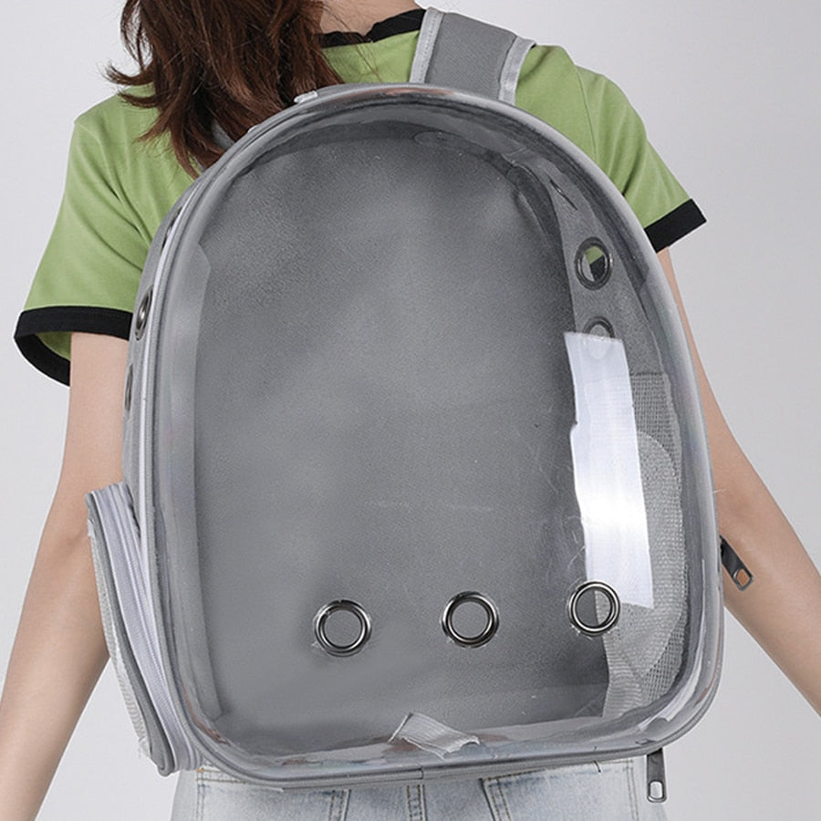 Carrier for Cats Outdoor Pet Shoulder Bag Carriers Portable Backpack Transparent and Breathable Suitable for Small Dogs Cats