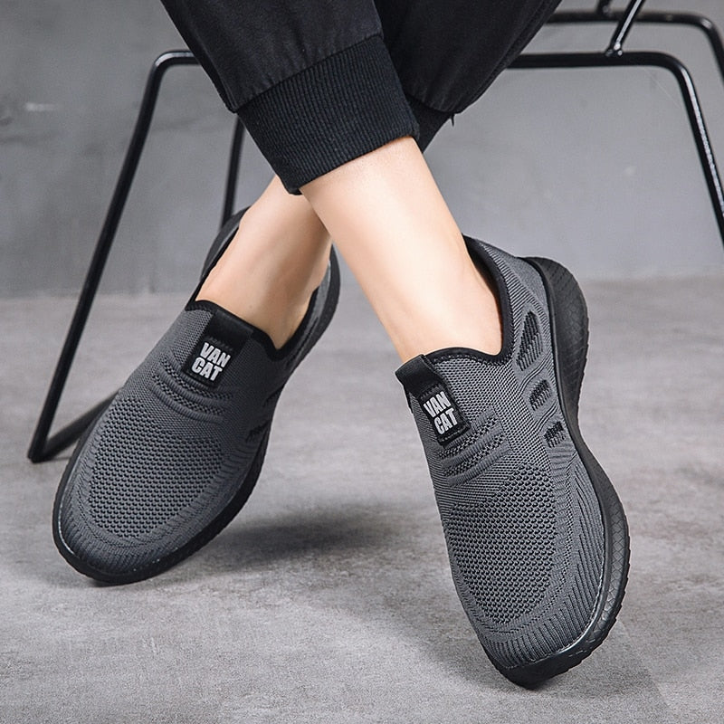 Original Men's Shoes High Quality Casual Shoes Men Slip-On Sneakers Man Big Shoes 46 Running Shoes Breathable Tenis Shoes Summer