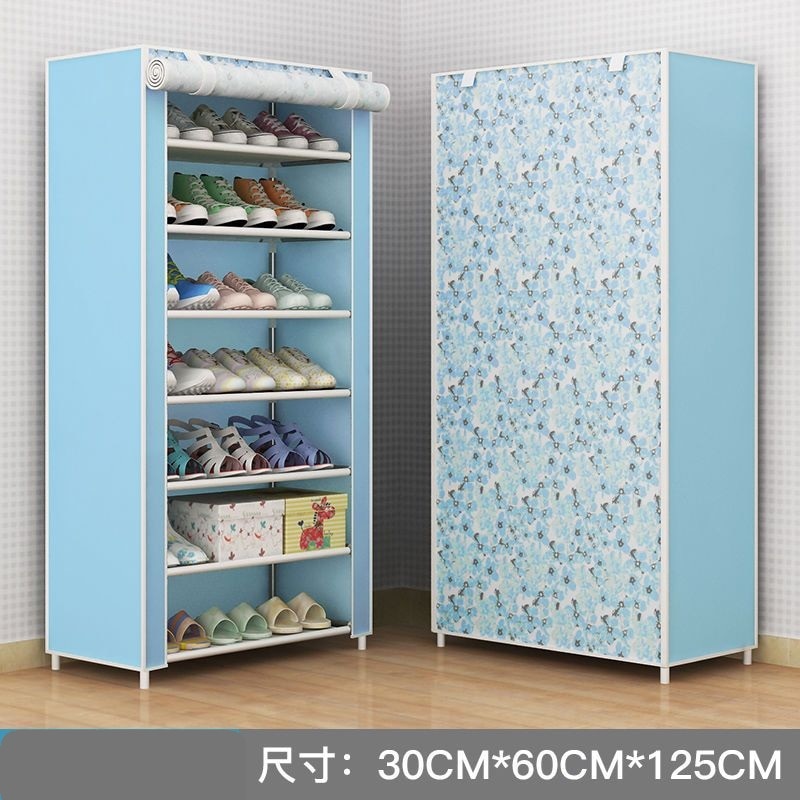 Shoe Rack Simple Multi-Layer Household Assembly Economical Space Saving Dormitory Shoe Rack Cabinet Simple Modern Foyer Cabinet