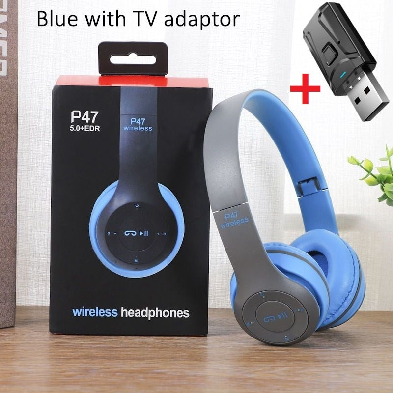 Bluetooth 5.0 Wireless Headphones Foldable HIFI Stereo Bass headphone Kids Girls Helmet Gift With Mic for Mobile TV Gaming