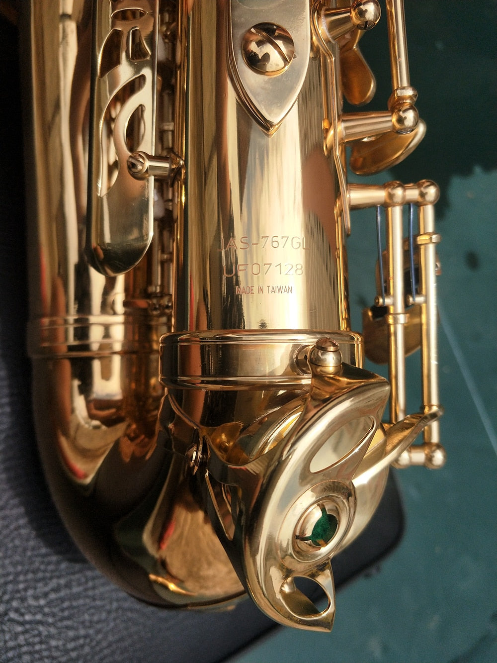 Jupiter JAS-767GL Alto Eb Tune Saxophone New Arrival Brass Gold Lacquer Music Instrument E-flat Sax With Case Accessories