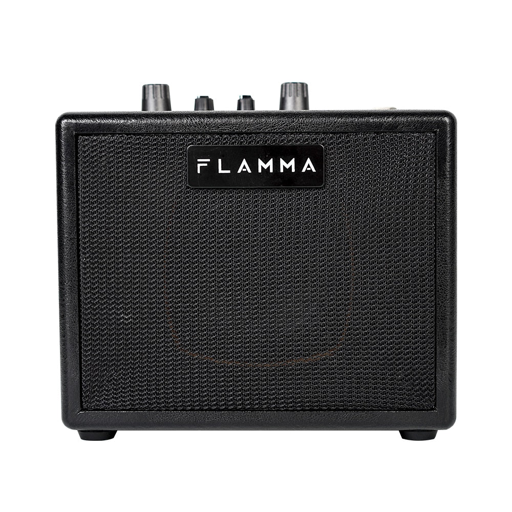 FLAMMA FA05 Electric Guitar Amplifier Amp Bluetooth Combo Amplifier Speaker Mini Portable with 7 Preamp Models 40 Drum Machine