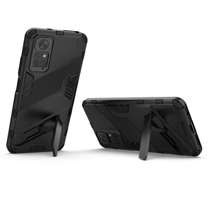 For Xiaomi Redmi Note 11 11S Case Armor Shockproof Phone Cases For Redmi Note11 Pro 11Pro Magnetic Holder Stand Back Cover