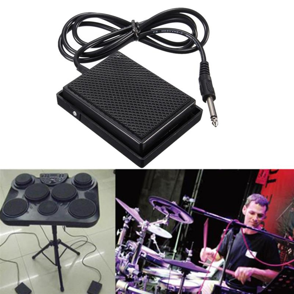 Universal Electronic Keyboard Foot Sustain Pedal Sustain Effect Controller Switch Music Instrument Tool