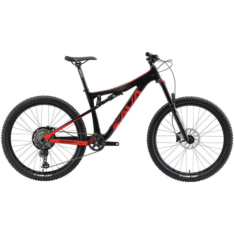 SAVA Denon 6.0 dual shock mountain bike 27.5 inch carbon fiber mountain bike 12 speed full suspension with m6100